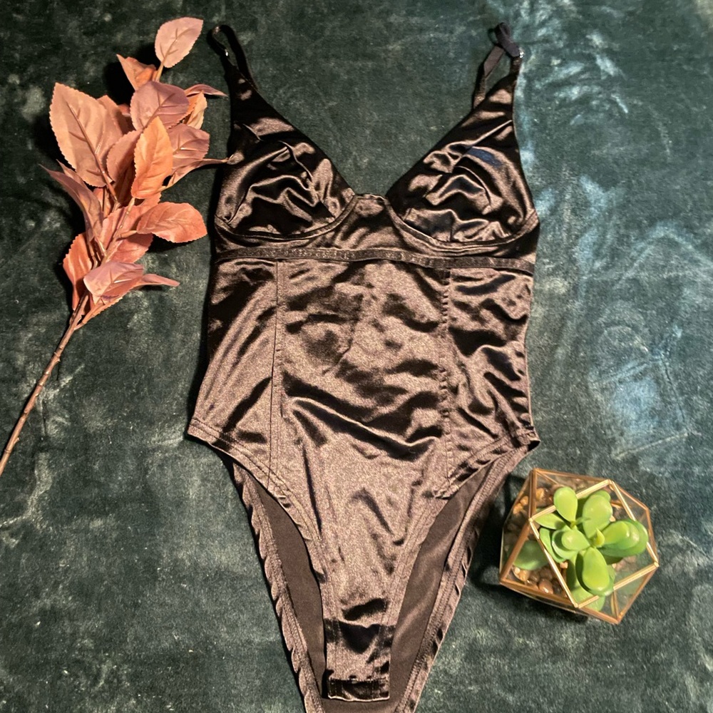 Sexy black body suit